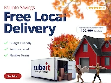 Cubeit Portable Storage - Montreal Promotion