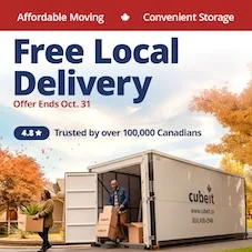 Cubeit Portable Storage - Montreal Promotion