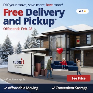 Cubeit Portable Storage - Montreal Promotion